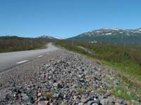 Kiruna to Abisko road, Sweden