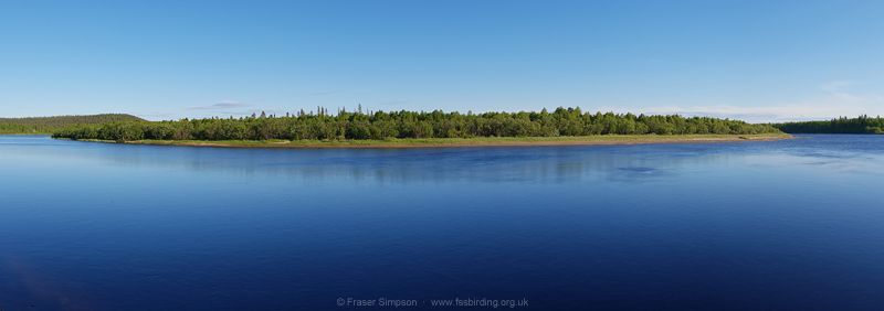 River of Gold, Ivalo River (Ivalojoki) © Fraser Simpson