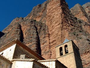 The Mallos above the church in Riglos