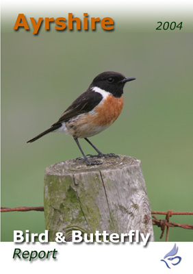 Ayrshire Bird Report 2004 (Stonechat, Ayrshire's county bird, on the front cover)