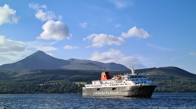 Caledonian Isles ferry, Isle of Arran, Scotland © Fraser Simpson