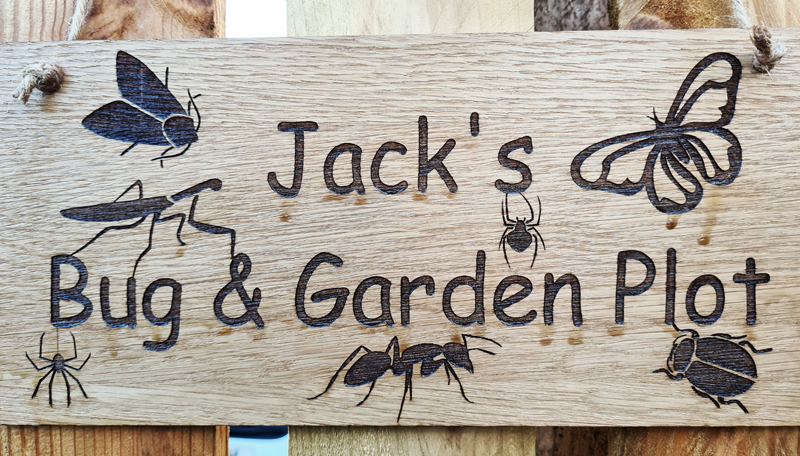 Jack's Bug & Garden Plot, Ayrshire © Fraser Simpson