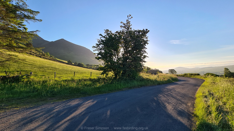Road from Blencathra FSC down to Threlkled  © Fraser Simpson 2021