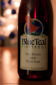 Blue Teal Wine