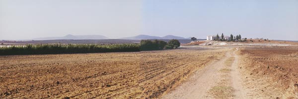 Track around Laguna de Fuente de Piedra