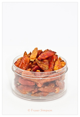 Dried Chillies  2010 Fraser Simpson