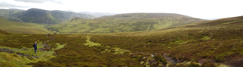 View from lower slopes of Carn an Tuirc © Fraser Simpson 