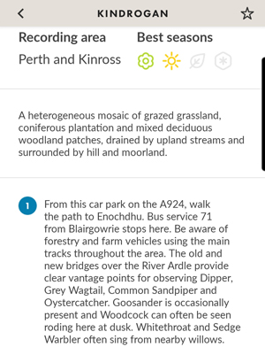 Where to Watch Birds in Scotland - SOC's free mobile app - Kindrogan, Perthshire