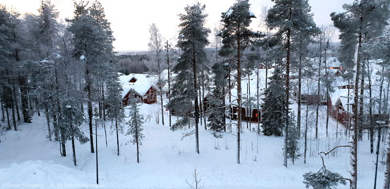 Cottages at Santa Claus Holiday Village, Rovaniemi © Fraser Simpson 