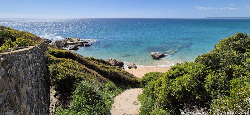 Playa del Bunker, Cabo de Plata, Atlanterra, April 2026 � Fraser Simpson